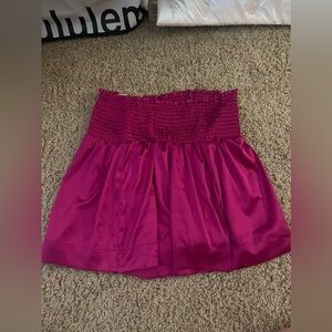 skort, size small(4), hot metallic pink